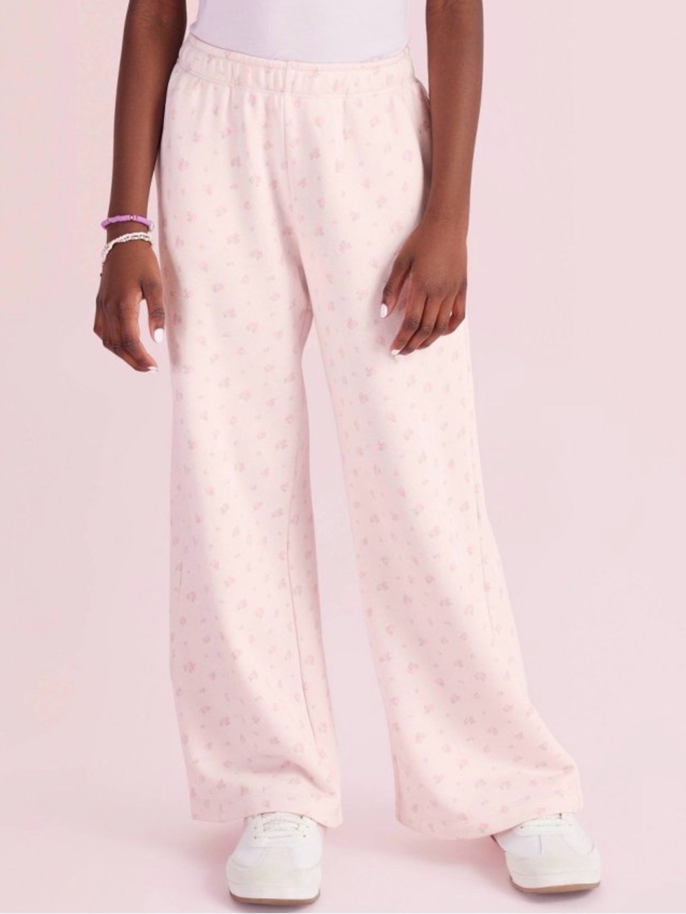 Love shack fancy target Girls' Light Pink Lounge Pants